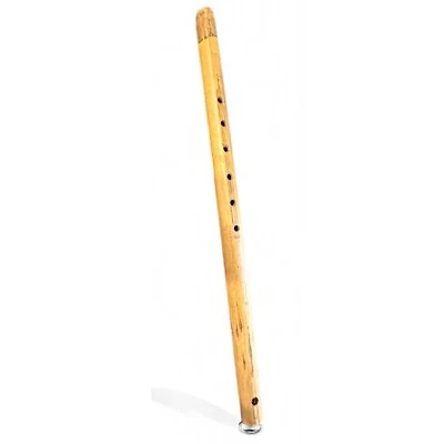 Flauta de madera decorativa hecha a mano de principios del siglo XIX Foto 1 de 4