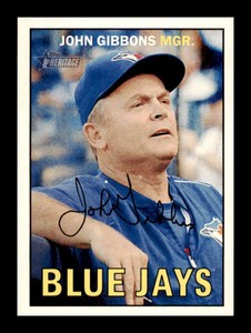 2016 Topps Heritage John Gibbons #278 Toronto Blue Jays