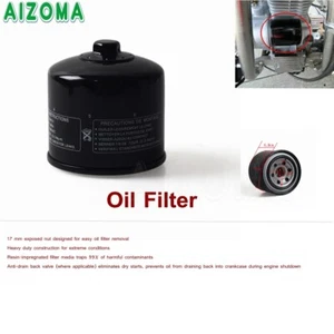 Replacement Engine Oil Filter For Suzuki GSXR750XH GV 700 1200 Madura Motorcycle - Picture 1 of 12