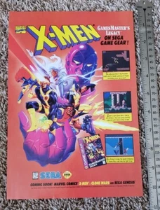 X-men GamesMaster's Legacy Rare Advertisement  - Picture 1 of 4
