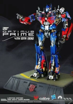 Calibre Toy Exclusive 20" Scale Optimus Prime Statue Figure Transformers NIB - Image 1 of 4
