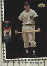 1994 Upper Deck Mantle Heroes #69 Mickey Mantle/1964 Series Home Run/Record 