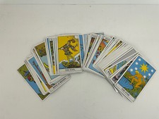 Rider Waite Tarot Deck Switzerland 78 Cards Vintage 1971 US Games NO BOX