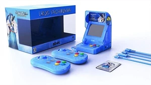 NEO GEO mini Samurai Shodown Tachibana Ukyo ver Limited Console Blue SNK NEW - Picture 1 of 8