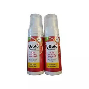 2 Yes To, Daily Foaming Cleanser, Grapefruit, 5 fl oz (150 ml) Each - Picture 1 of 1