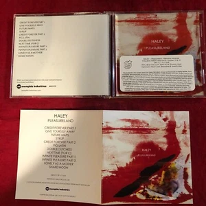 HALEY PLEASURELAND ADVANCE DJ CD WITH REVIEWER BLURB ON COVER + CD GIFT - Imagen 1 de 2