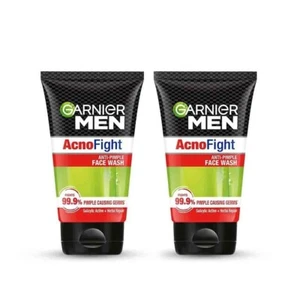 Garnier Men Anti-Pimple Face Wash,Repairs Skin & Balances Oils,100g  (Pack of 2) - Picture 1 of 9