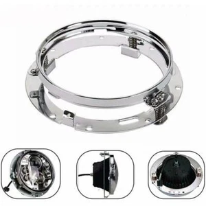 Anillo de montaje de soporte de faro LED de 7 pulgadas para Harley Electra Glide Ultra Classic - Imagen 1 de 21