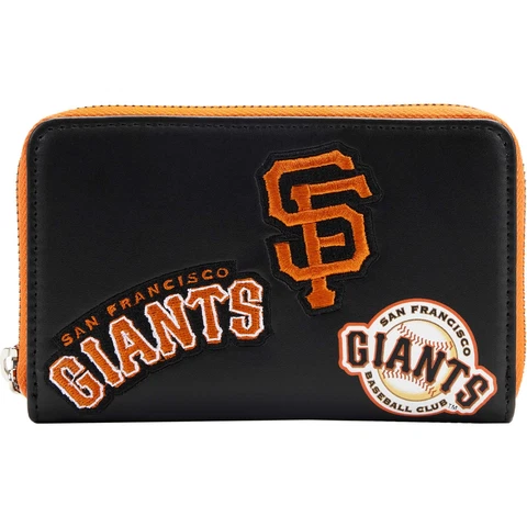 Loungefly San Francisco Giants Patches Zip-Around Wallet Cover