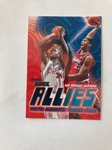 1999-00 Skybox Apex Allies #6 of 15 Michael Ol0wohandi/ Maurice Taylor