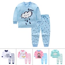 Boy 100 Cotton Pajama Sets Sizes 4 Up For Girls For Sale Ebay - 2019 new kids pajamas children sleepwear baby underwear set boys girls roblox game sports suit cotton nightwear topspant leisure from azxt99888