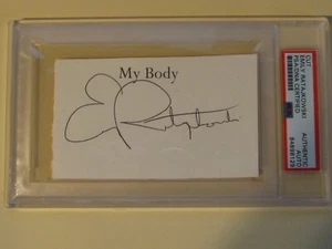 Emily Ratajkowski  PSA/DNA Certified Autograph Signed Cut - Picture 1 of 2