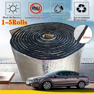 Car Sound Deadening Mat Heat Insulation Foam Self Adhesive.Fire-proof.Soundproof - Picture 1 of 22