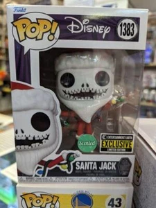 Santa Jack Skellington Entertainment Earth Exclusive Scented #1383 Funko Pop - Picture 1 of 4