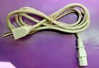 5 FT 3-Prong Off White Computer/Printer/PC/Monitor TV Replacement Power Cord