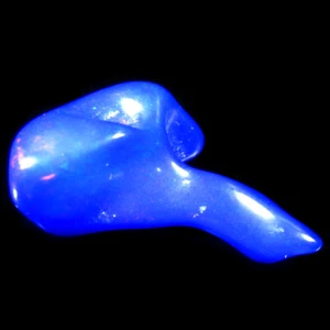 10.75 ct Incredible Fancy Cut (25 x 12 mm) Ethiopia Play of Colors Blue Opal - Picture 1 of 1