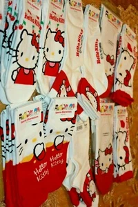 Sanrio Character Women's Socks hello kitty Lot of 2 pairs ( M ) Pick Your  - Picture 1 of 20
