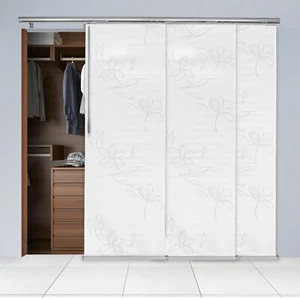 Panel Track Sliding Vertical Blinds 36-153"W (3-7 Panels) - Bloom - Picture 1 of 45