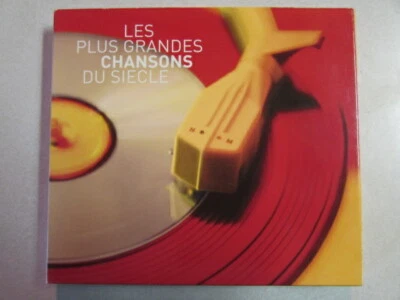 LES PLUS GRANDES CHANSONS DU SIECLE 36 TRKS 2CD DIGIPAK FRANCE CHANSON, VOCAL VG - Image 1 of 4