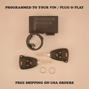 2008-2012 Jeep Liberty Immobilizer 05026071AQ VIN Programmed Plug & Play - Picture 1 of 7