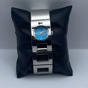 22mm Fishbone Japan Blue Dial Ladies Quartz Watch Untested Parts / Repair - Picture 1 of 17