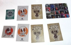 Tarjetas y pegatinas firmadas de Ume Toys Bagley Sackford Geekwoks MÁS envío gratuito - Imagen 1 de 10