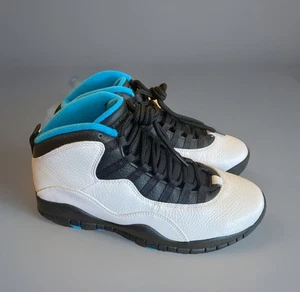 8305) Nike Air Jordan 10 X Retro Powder Blue 2014 310805-106 Men’s Size 8.5 - Picture 1 of 6