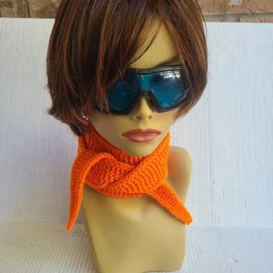 Neck scarf Sophie scarf, small scarf, spring/autumn scarf Knitted Handmade Scarf - Picture 1 of 13