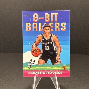 2025-26 Topps Basketball 8-Bit Ballers Carter Bryant RC #8B-40 - Bild 1 von 2