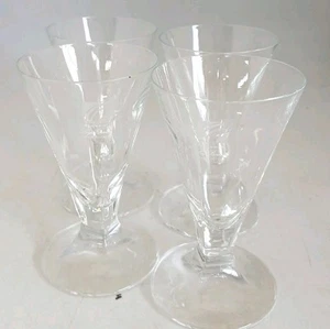 Vintage Luigi Bormioli Licht und Musik Cordial Likör Gläser Set 4 Italienisch - Bild 1 von 5