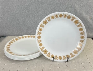 Vintage Corelle Pyrex Schmetterling Gold 10,25" Essteller EUC - Bild 1 von 3