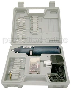 Cordless Dremel Type Mini Rotary Hobby Drill Tool + Case 100pc - Picture 1 of 12
