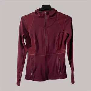 Calia Carrie Underwood Active Jacket Burgundy Size Medium (36 Bust/23 Length) - Picture 1 of 3