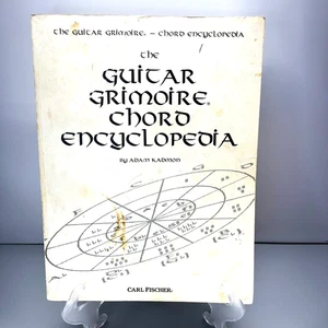 The Guitar Grimoire Chord Encyclopedia GT13 Adam Kadmon 1997 Carl Fischer - Bild 1 von 20