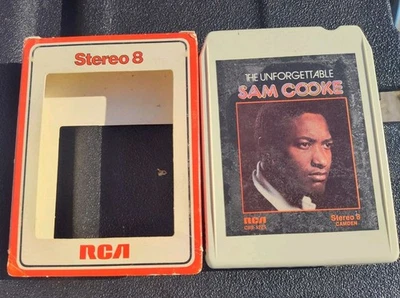 Sam Cooke: The Unforgettable 8-Track Tape w Sleeve 1973 Camden Nice!!! - Image 1 of 3