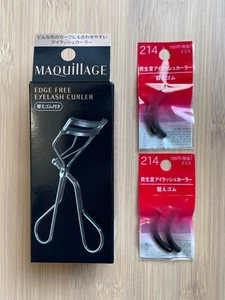 Shiseido Maquillage Edge Free Eyelash Curler with 4 Extra Rubber Refills - Picture 1 of 4