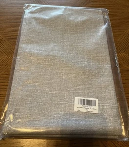 Sancua 100% Waterproof Rectangle PVC Tablecloth Light Gray 54x78” - Picture 1 of 9