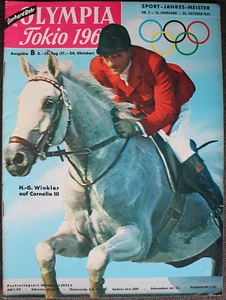 OLYMPISCHE SPIELE OLYMPIC GAMES ZEITSCHRIFT * G BAHR  OLYMPIA TOKIO JAPAN 1964 B - Bild 1 von 1