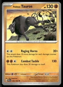 SV02: Paldea Evolved #108/193 Paldean Tauros - Picture 1 of 2