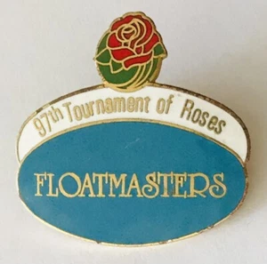 Floatmasters 97th Tournament Of Roses Pin Badge Rare (F11) - Imagen 1 de 2