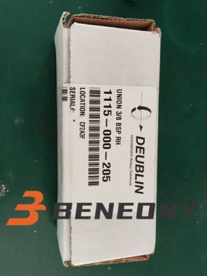 1PCS NEW DEUBLIN 1115-000-205 swivel joint Brand new Fedex or DHL - Image 1 of 3
