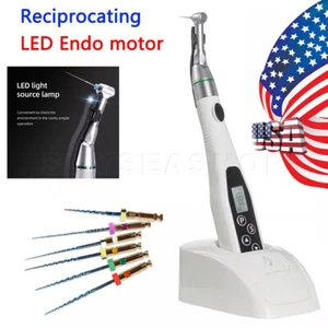 Dent Cordless LED Endo Motor 16:1 Root Canal Endodontic Treatment+6*NITI Files - Picture 1 of 24