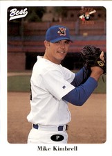 1996 Butte Copper Kings Best #19 Mike Kimbrell Greenwell Springs Louisiana Card