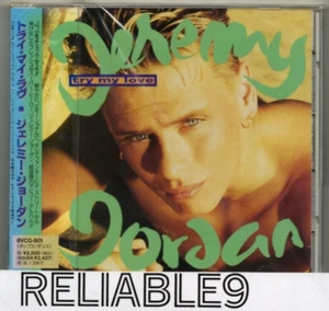 Jeremy Jordan - Try my love CD+OBI+Bonus tracks Sealed- 1993 BMG - Made in Japan - Picture 1 of 2