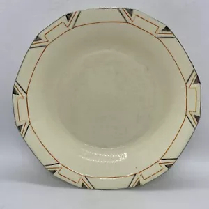 Alfred Meakin Marigold Princess Art Deco Bowl Soup Dessert 19cm - Picture 1 of 12