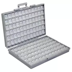 aidetek 0201 RoHS 1% 144 value x100pcs Resistor kit in SMD BOX-ALL Enclosure - Foto 1 di 7