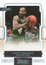 2009-10 Classics Timeless Tributes Platinum #144 Sidney Moncrief 24/25