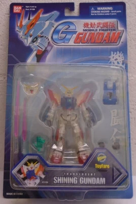 ToyFare Exclusive 4.5" Translucent Shining Gundam Mobile Fighter G Action Figure - Image 1 of 4