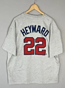NWT Majestic MLB Atlanta Braves #22 Jason Heyward T-Shirt Jersey Size XL - Picture 1 of 9