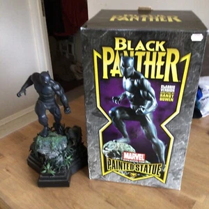 Black Panther Classic Statue 2005 FS Bowen Designs Marvel 12” Tall Used See Des - Picture 1 of 11